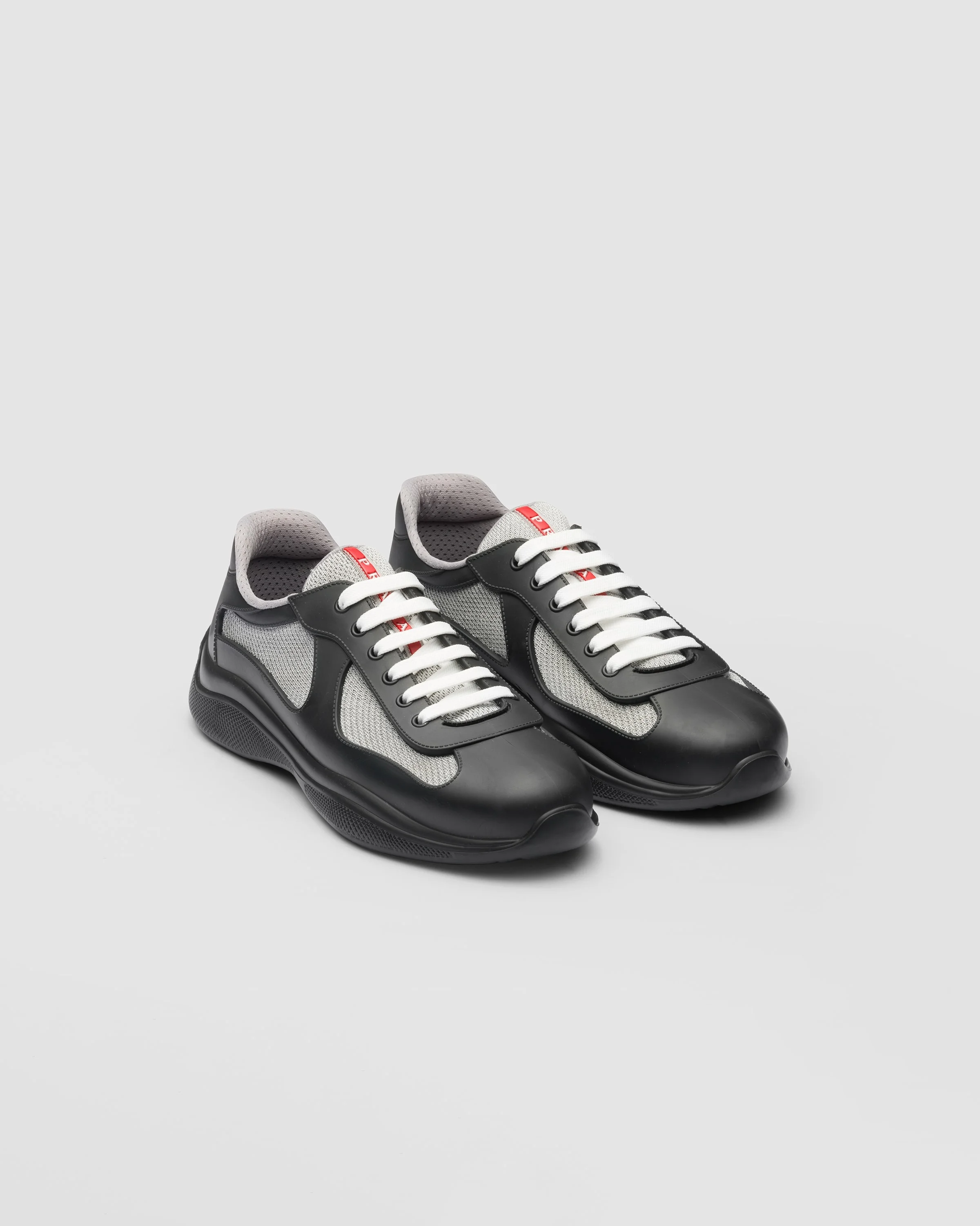 Prada America's Cup Soft rubber and bike fabric sneakers - 1
