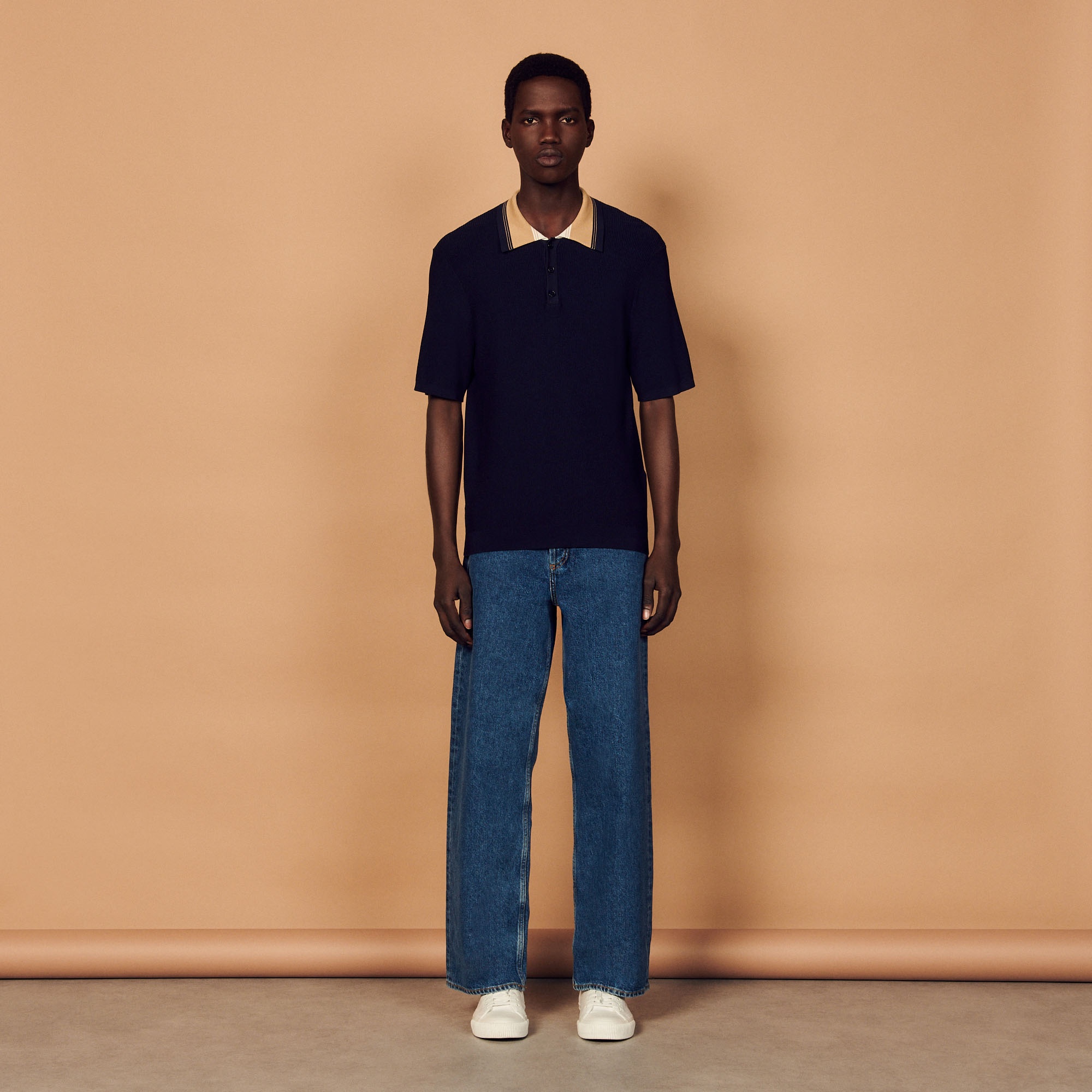 Knitted polo shirt - 6
