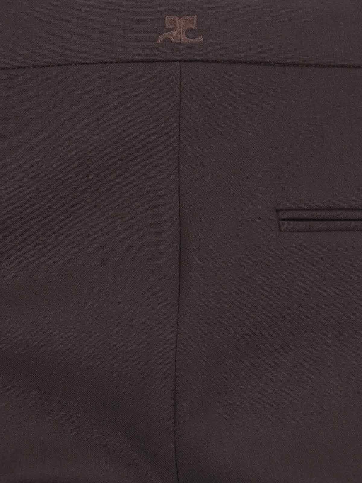 TAILORED PANTS "OBLIQUE" - 5