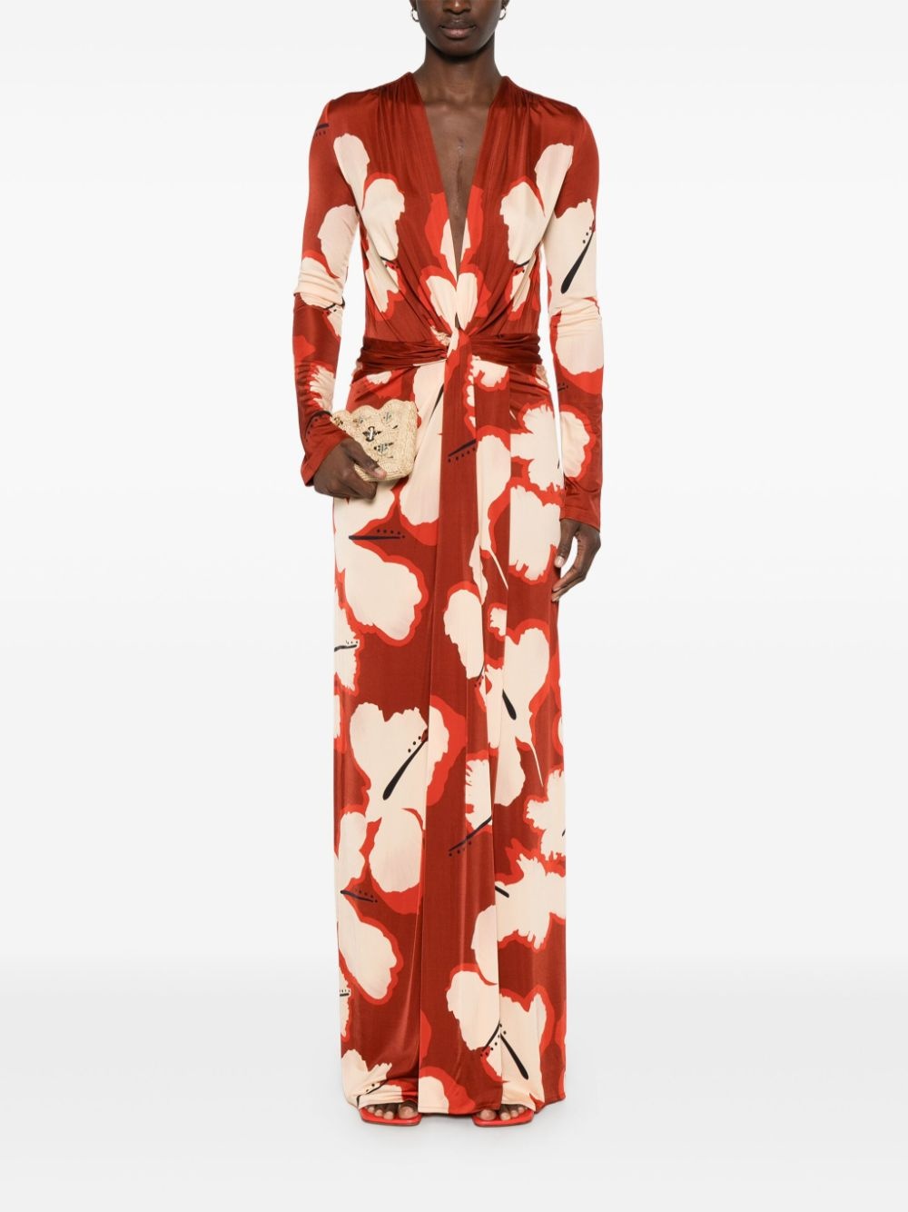 Coral Marino maxi dress - 2