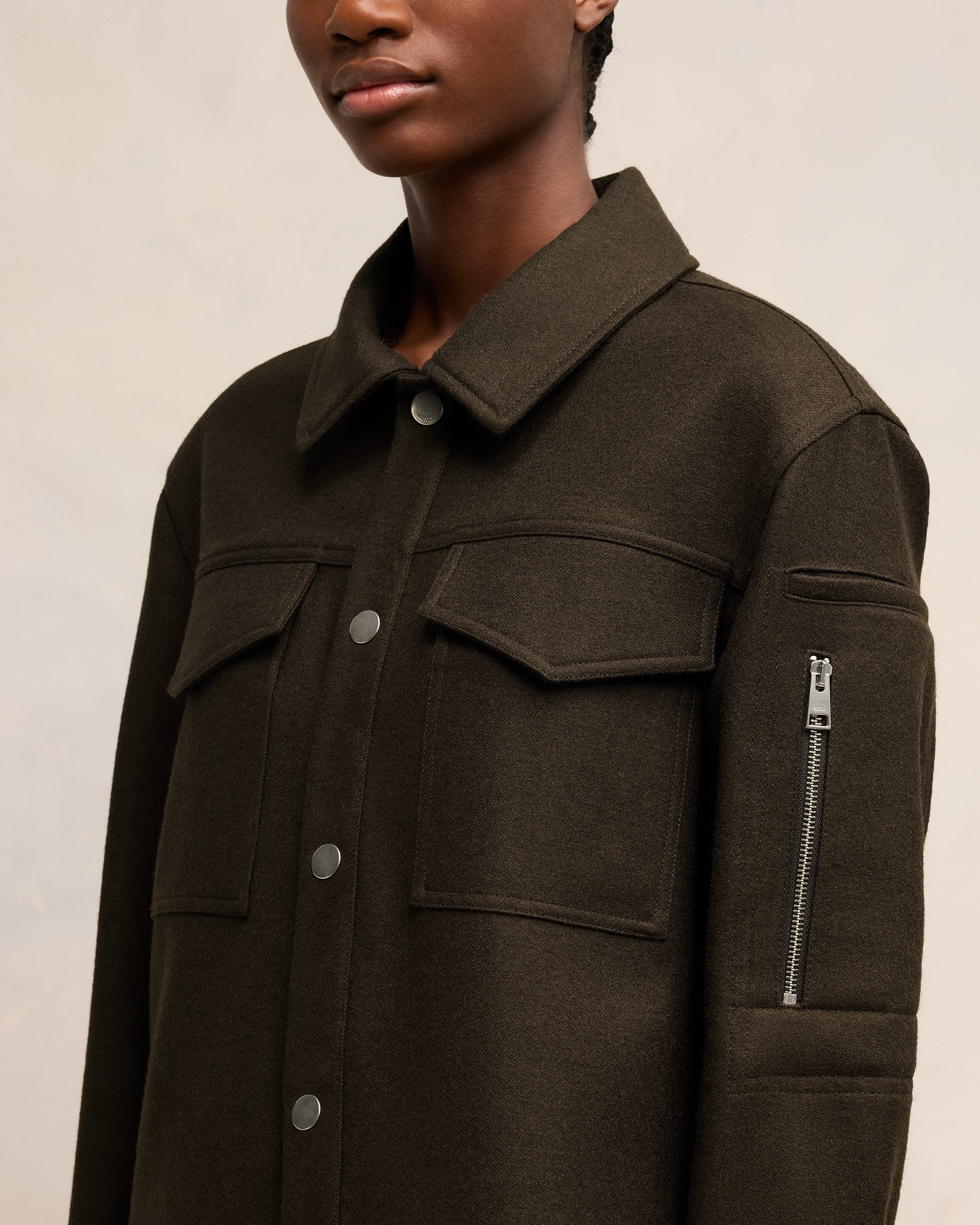 BUTTONED OVERSHIRT - 4