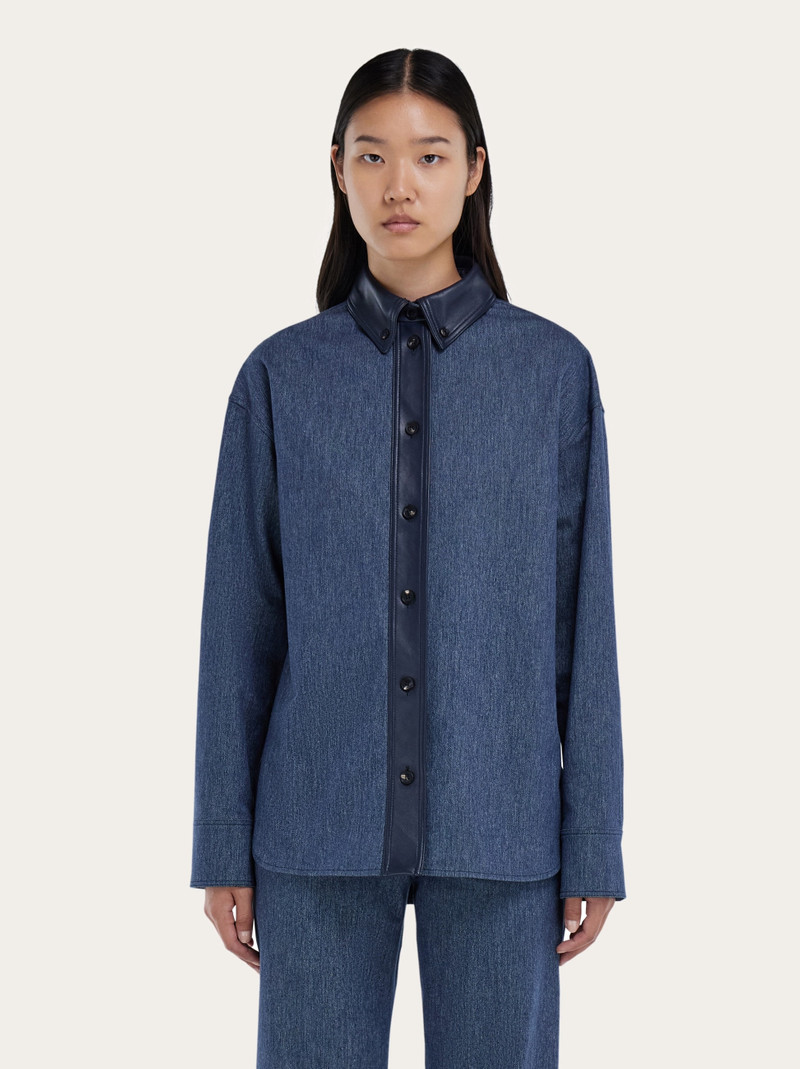 FERRAGAMO Denim shirt outlook