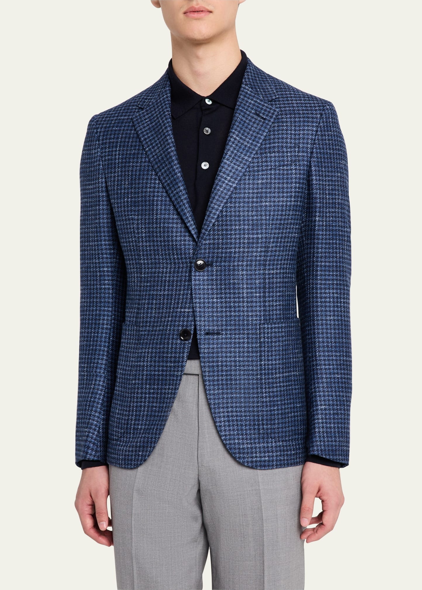 Men's Houndstooth Sport Coat - 4