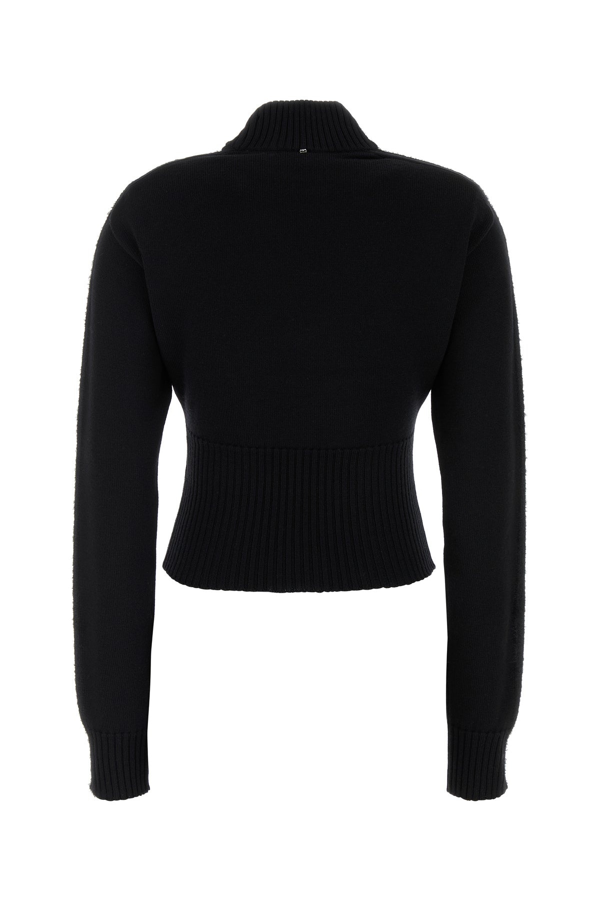 Black wool Holiday sweater - 2