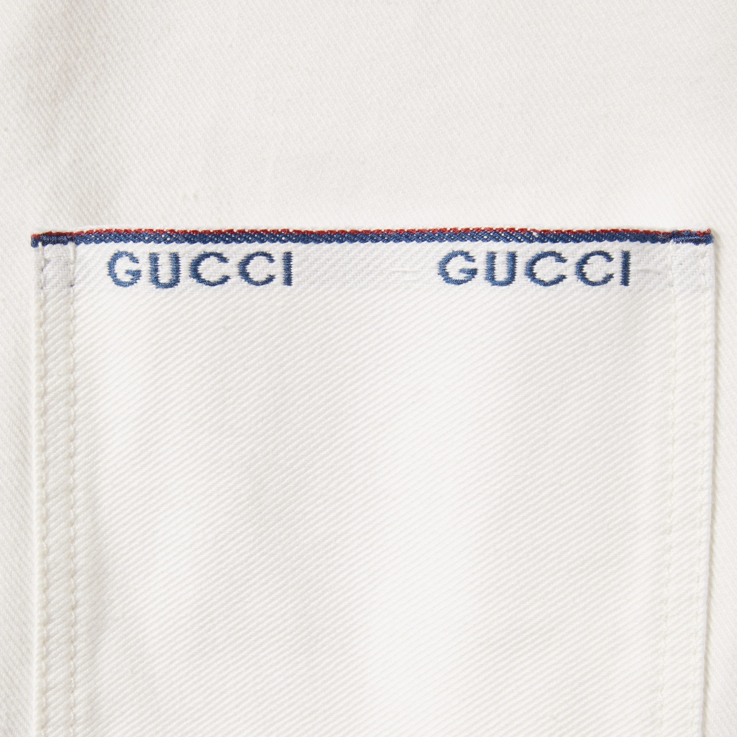 Cotton selvedge denim shirt - 6