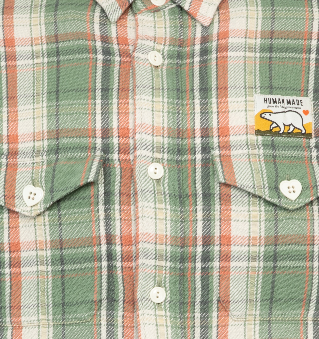 Human Made CHECK SHIRT | hirshleifers | REVERSIBLE