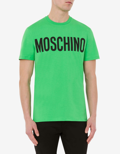 Moschino LOGO PRINT ORGANIC JERSEY T-SHIRT outlook