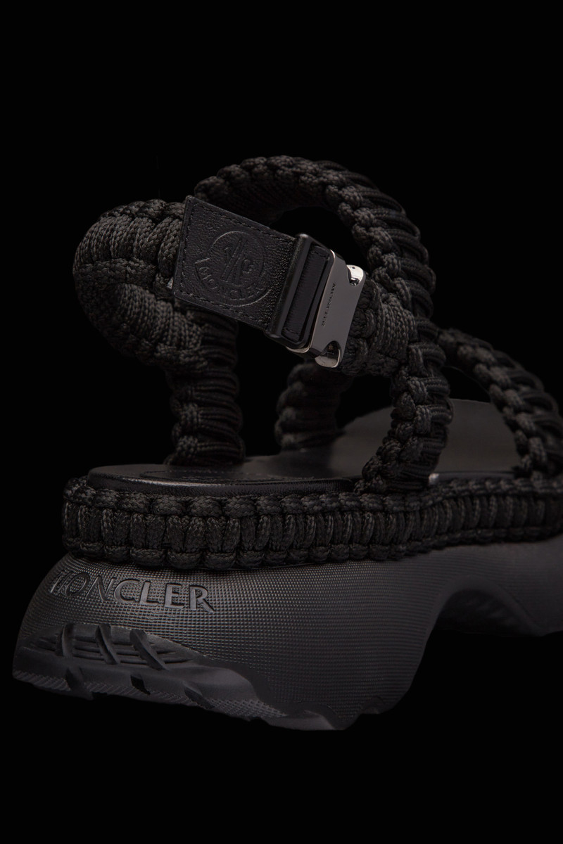 Moncler Belay Woven Sandals outlook