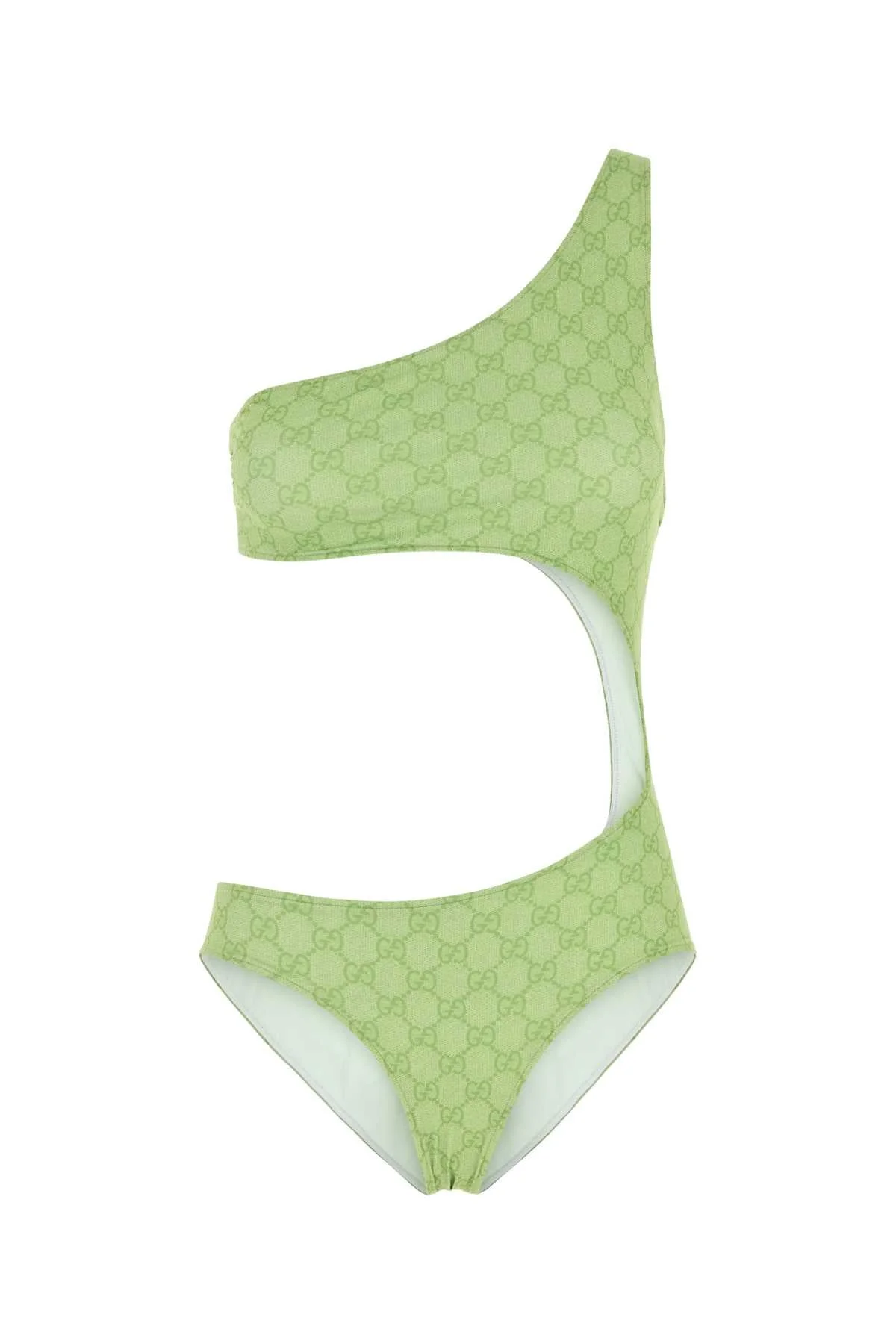 Gucci Women Light Green Stretch Polyester Swimsuit - 1
