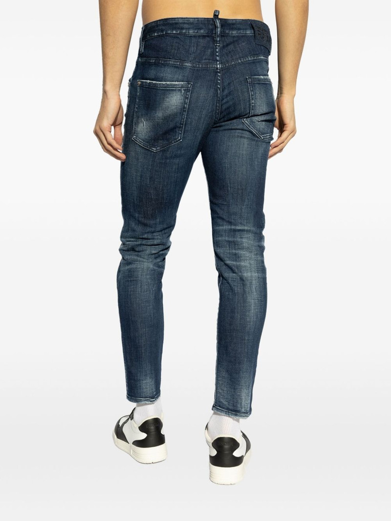 whiskering-effect skinny jeans 4
