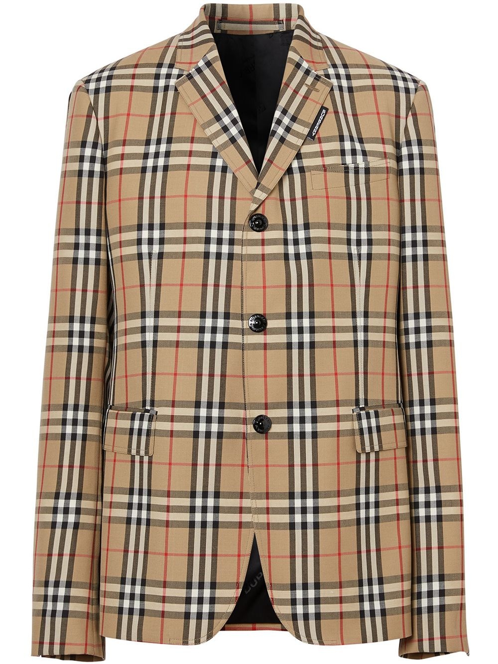 Vintage Check tailored blazer - 1