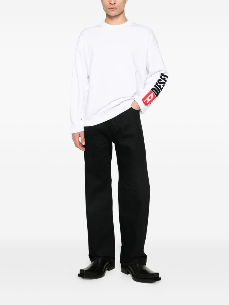 Diesel logo sweatshirt outlook