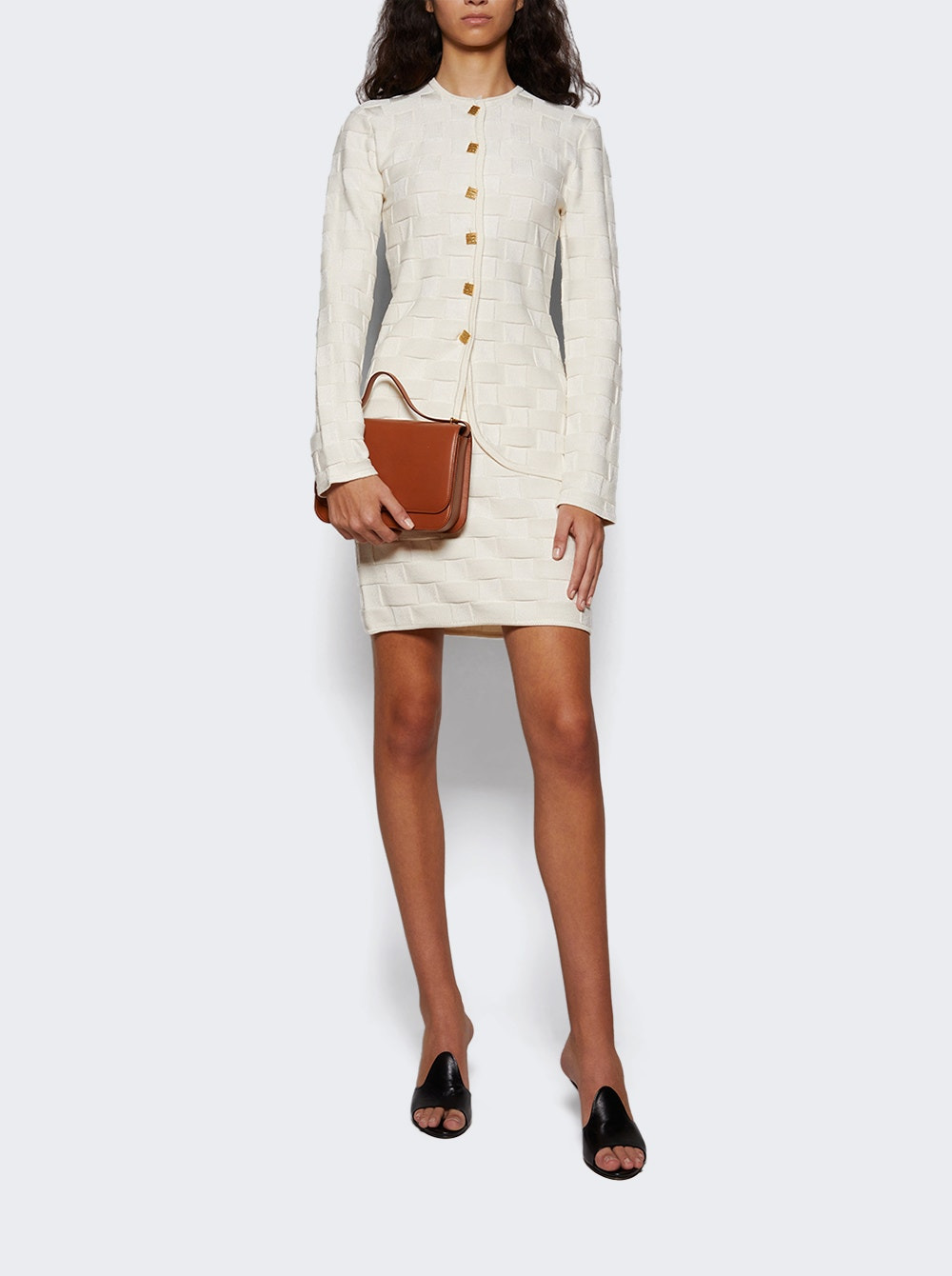 Ash Knitted Skirt White - 5
