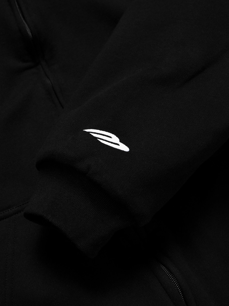 Plush-Lined Cotton-Jersey Hoodie 5