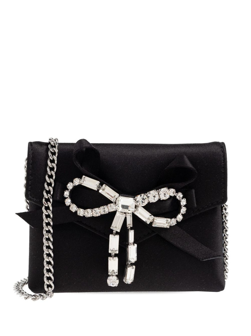bow chain clutch bag 1