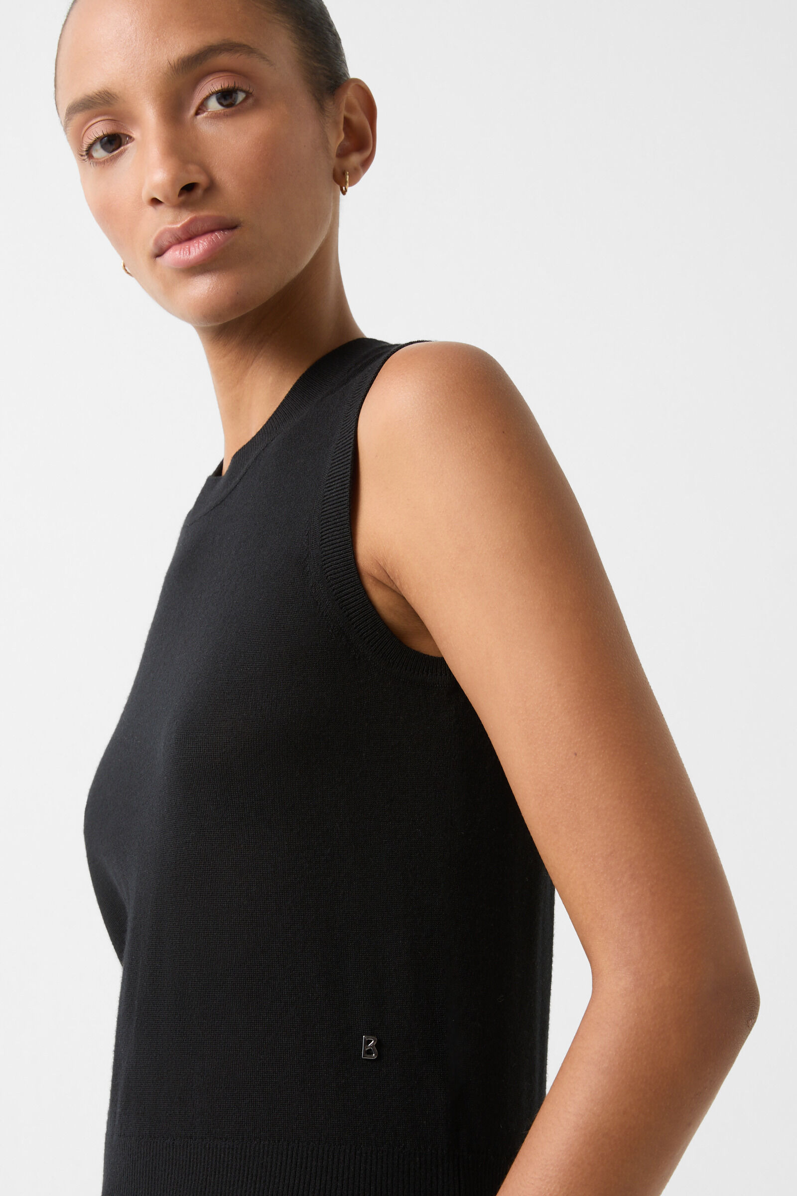 Knitted top Isola in Black - 5