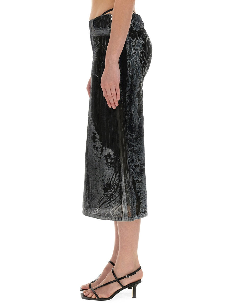 Diesel Women Skirt "De-Pra-Fse1" - 4