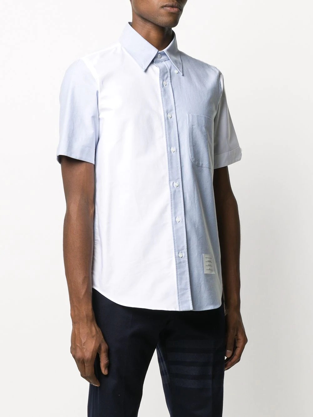 straight-fit oxford shirt - 3