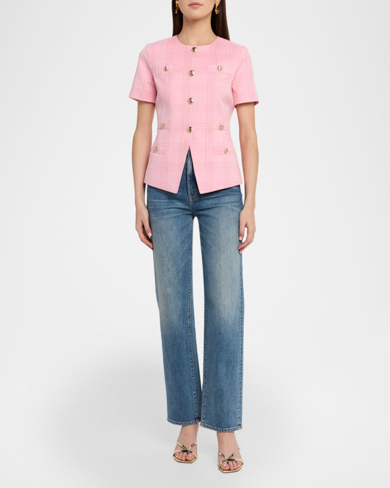 GENERATION LOVE Reyes Windowpane Suiting Jacket outlook