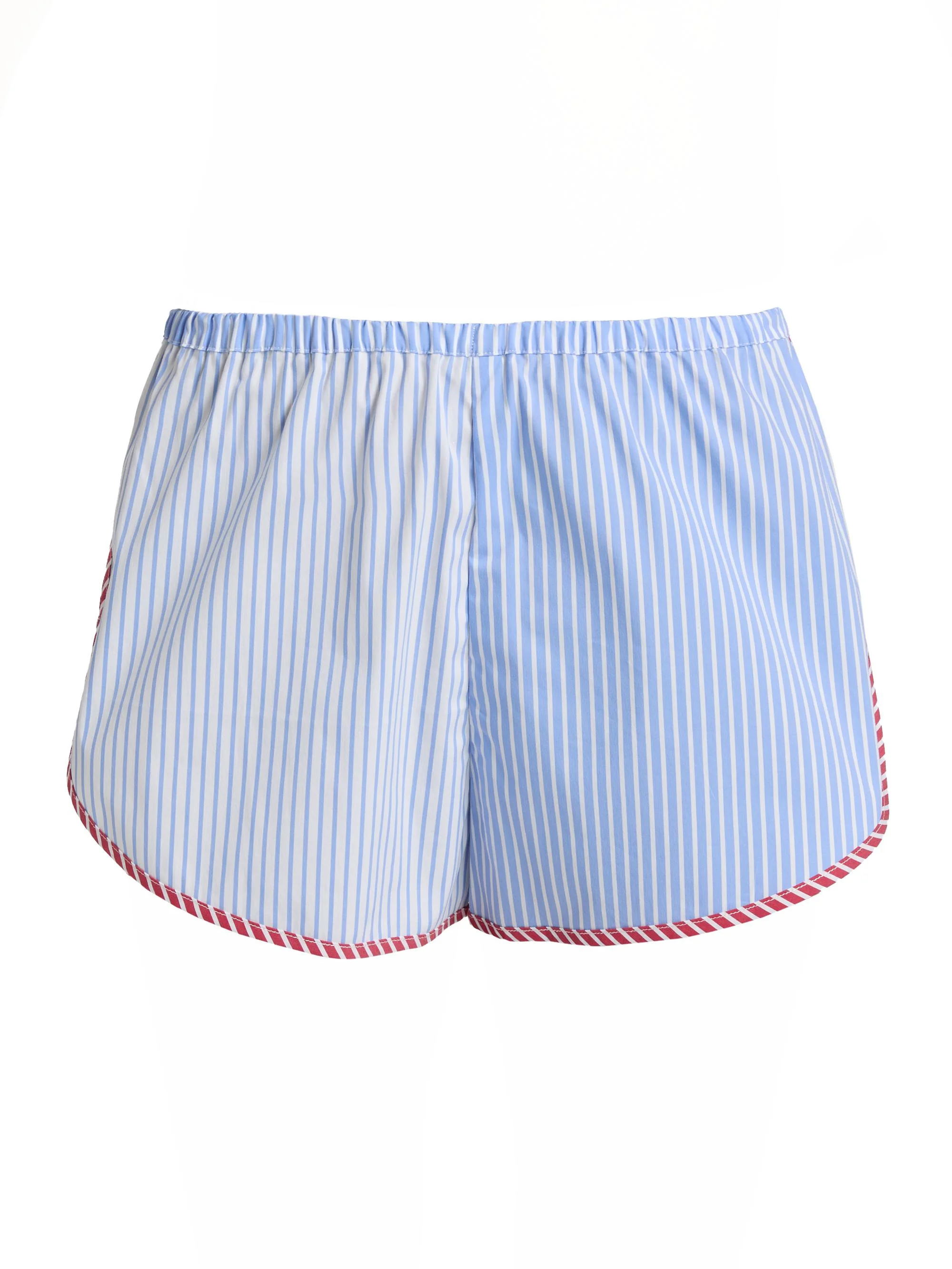 Women's The Lester Stripe Shorts - Colorblock Marina - 1