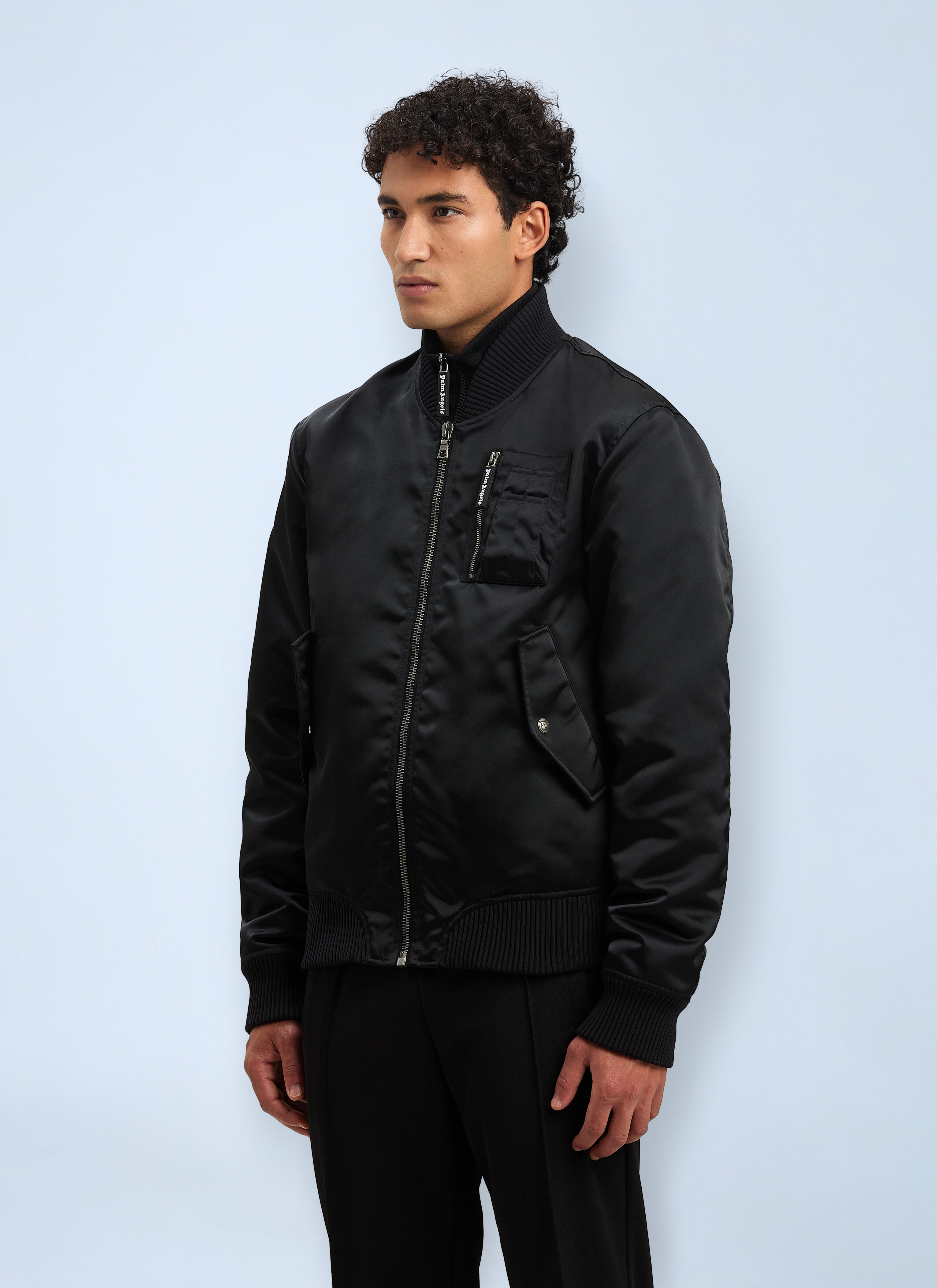Logo Print Bomber Jacket - 3