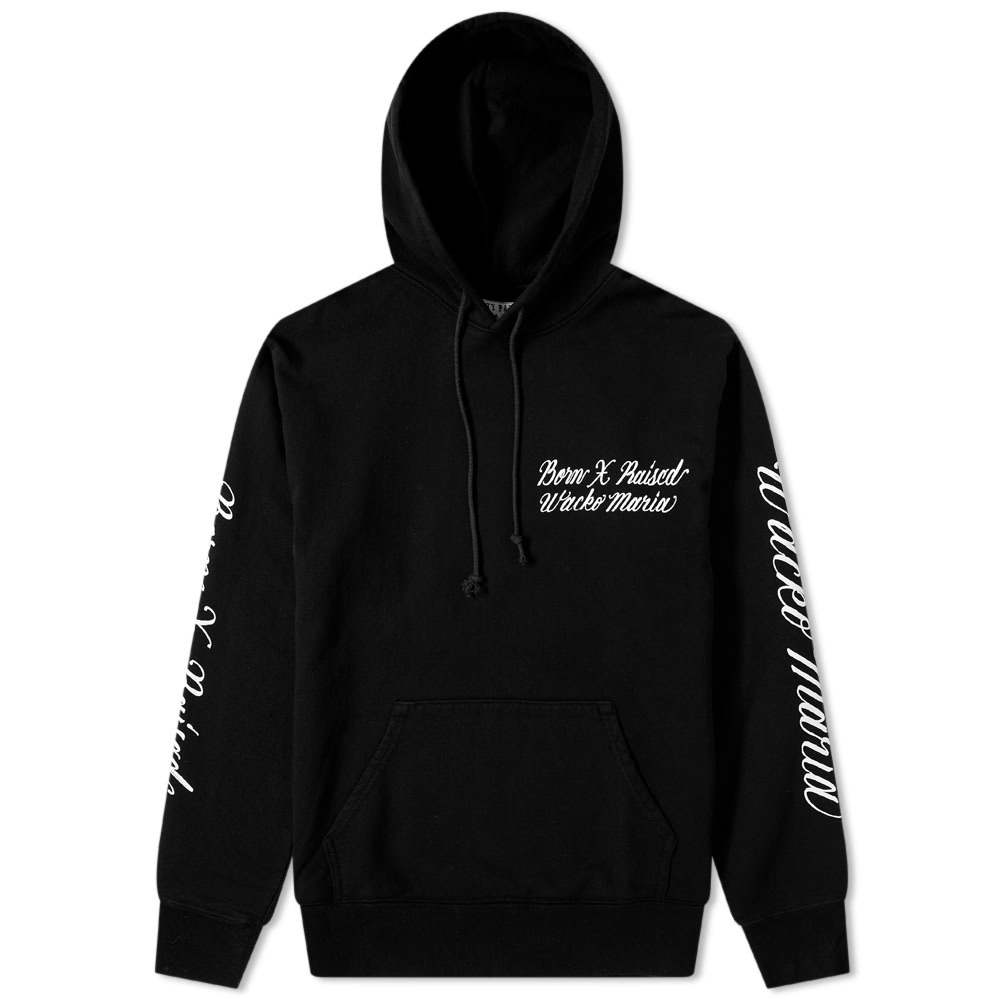 Wacko Maria x BORN x RAISED Logo Hoody - 1