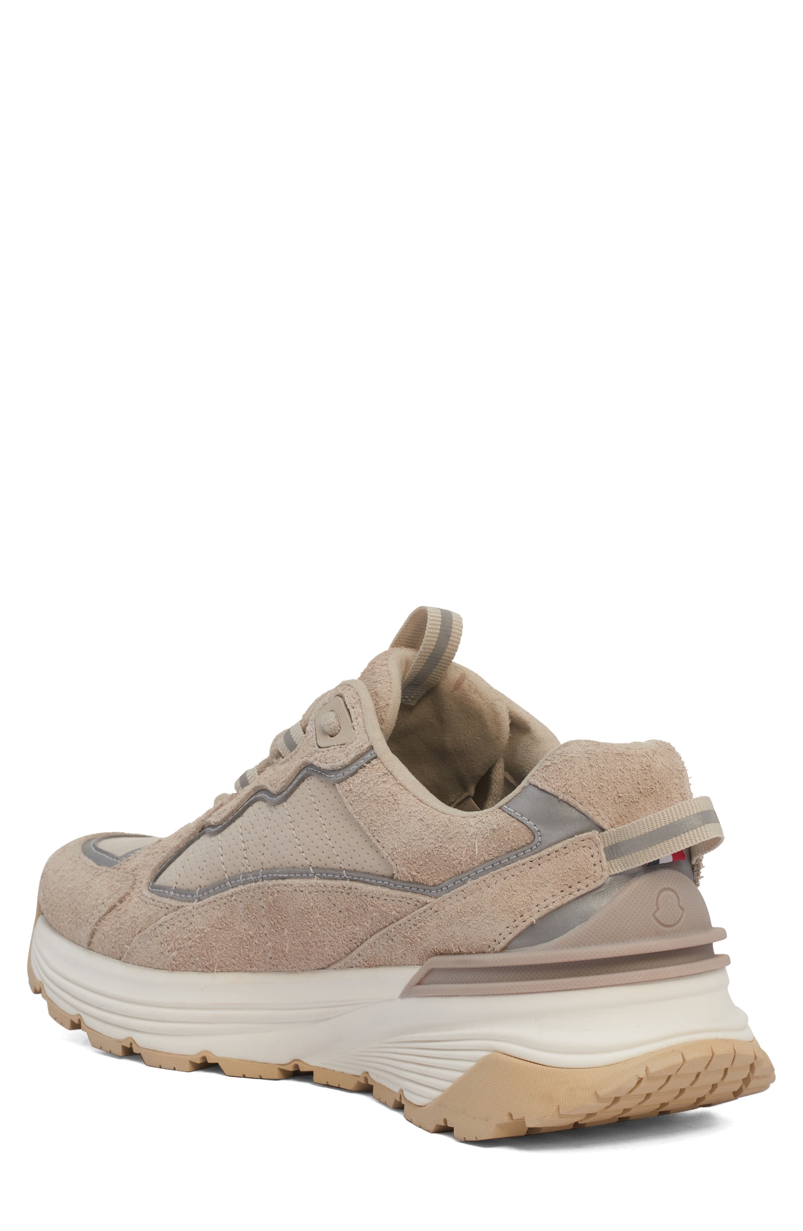 Moncler Lite Runner Low Top Sneaker in Beige at Nordstrom - 2