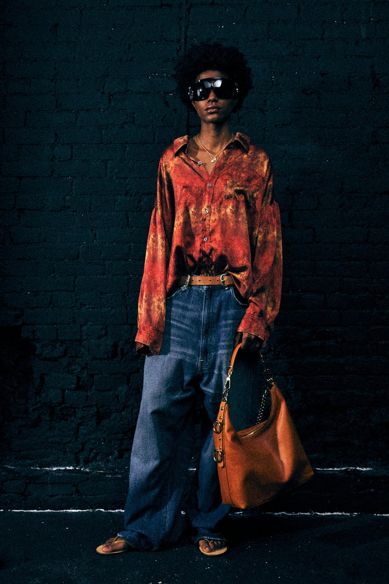 R13 DROP NECK SHIRT outlook