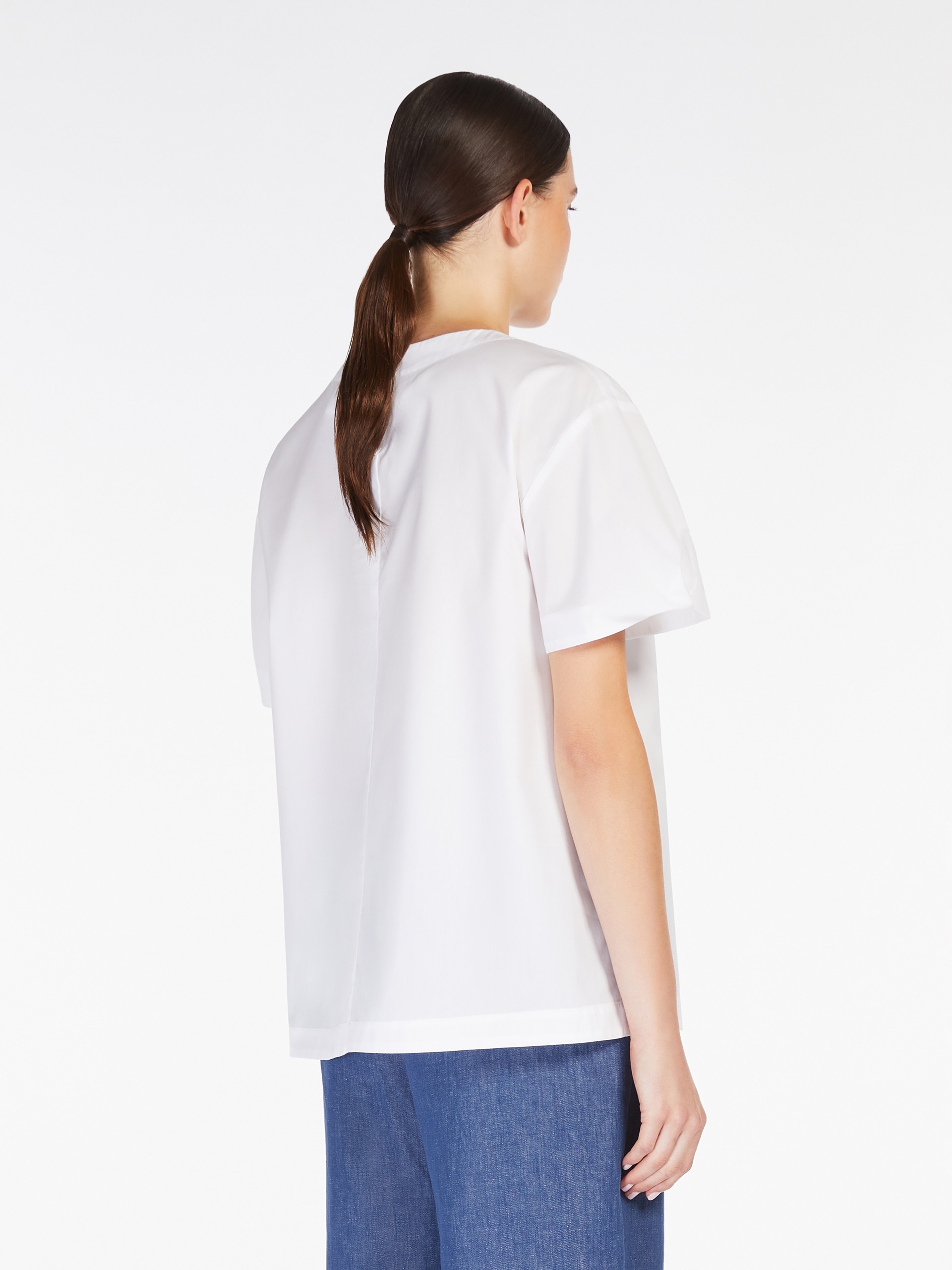 DAHLIA Cotton poplin blouse - 4