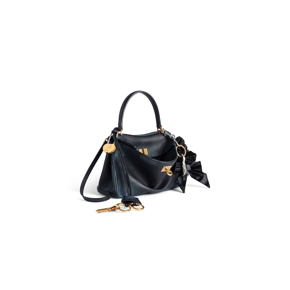 Women's Rodeo Handbag Mini With Charms in Marine Blue - 2