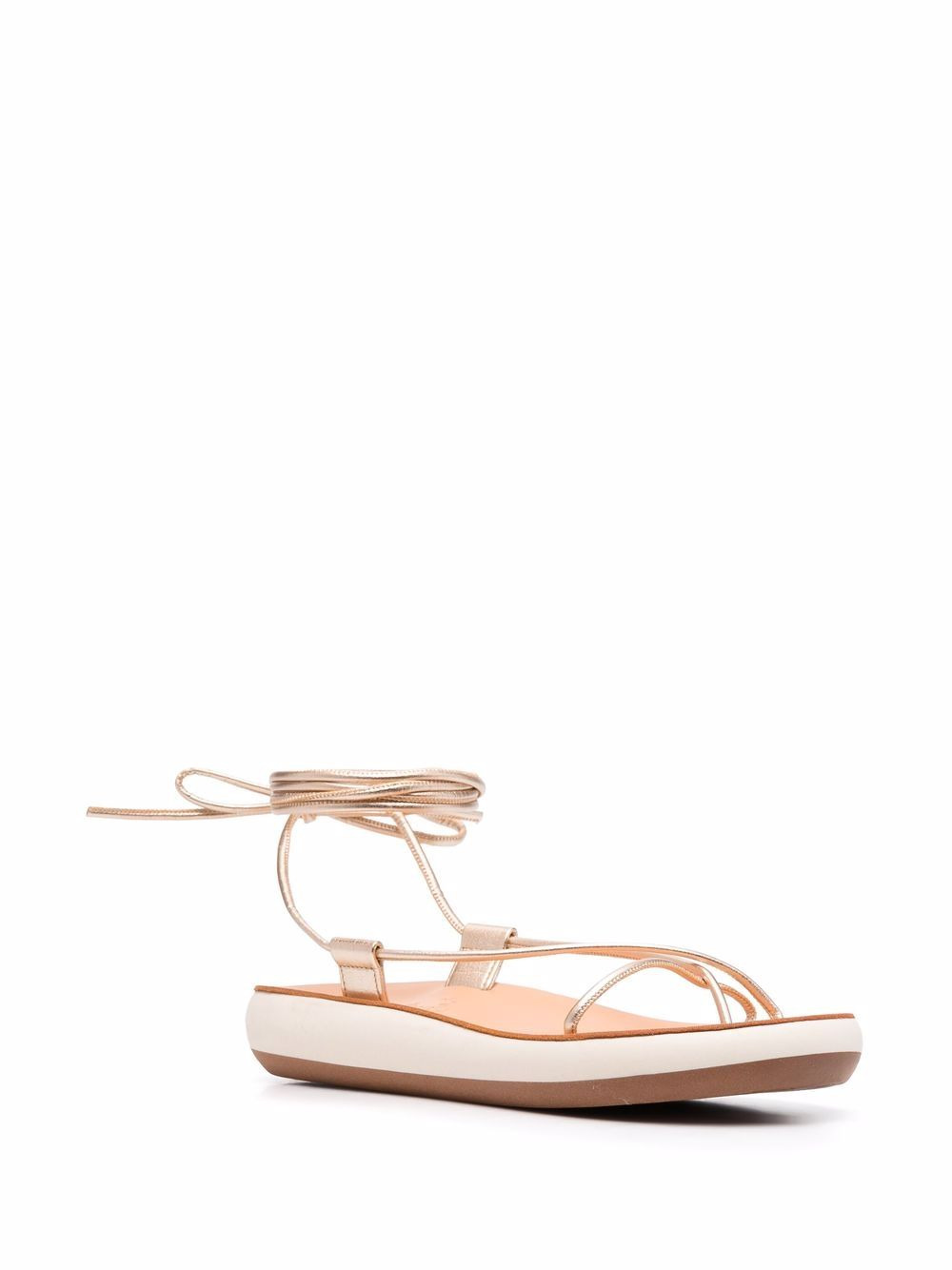 Diakopes ankle-tie sandals - 2
