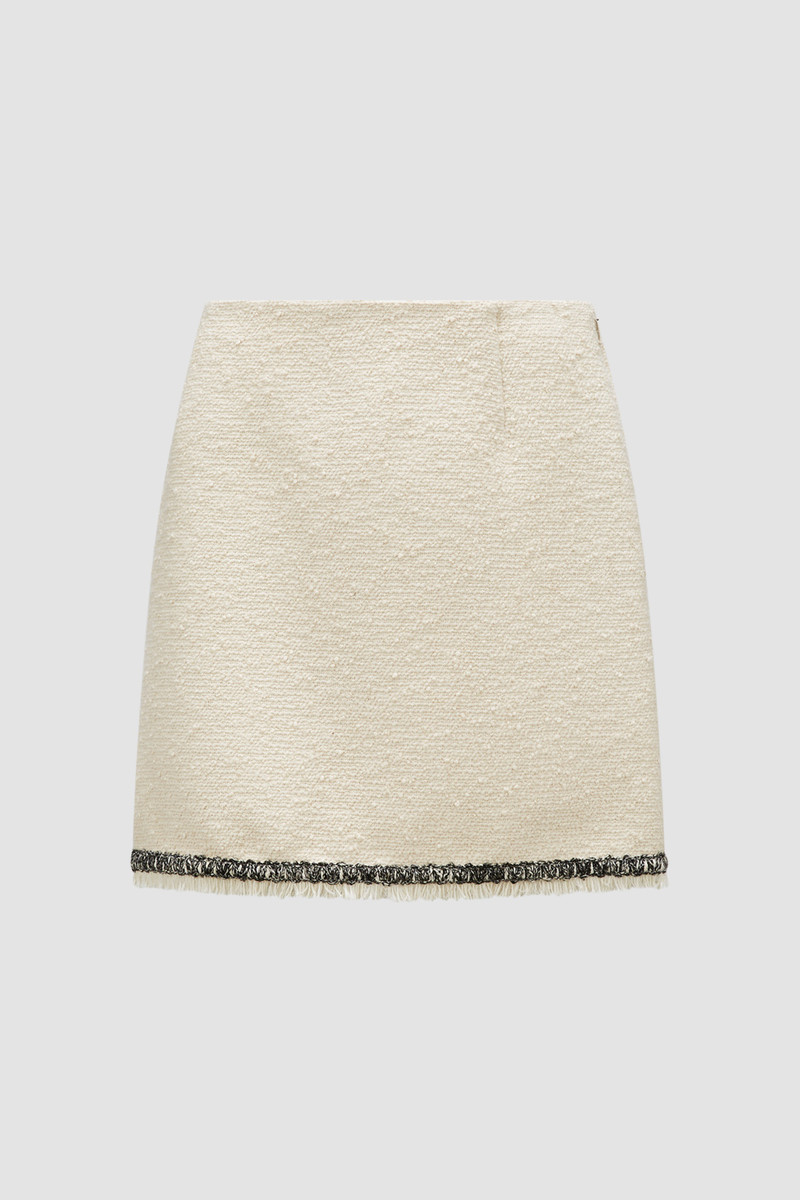 Tweed 미니 스커트 - 1