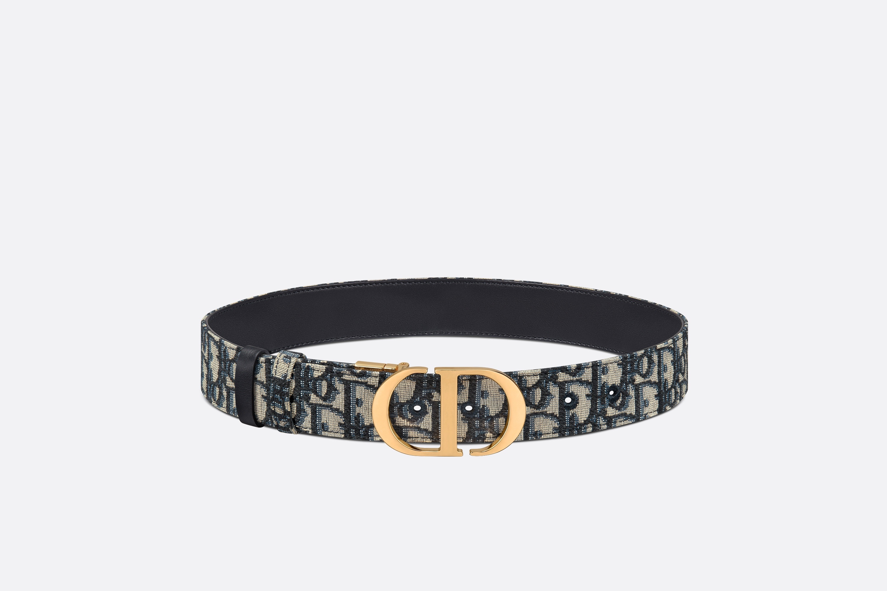 Dior Belt Buckle with Reversible Belt Strap