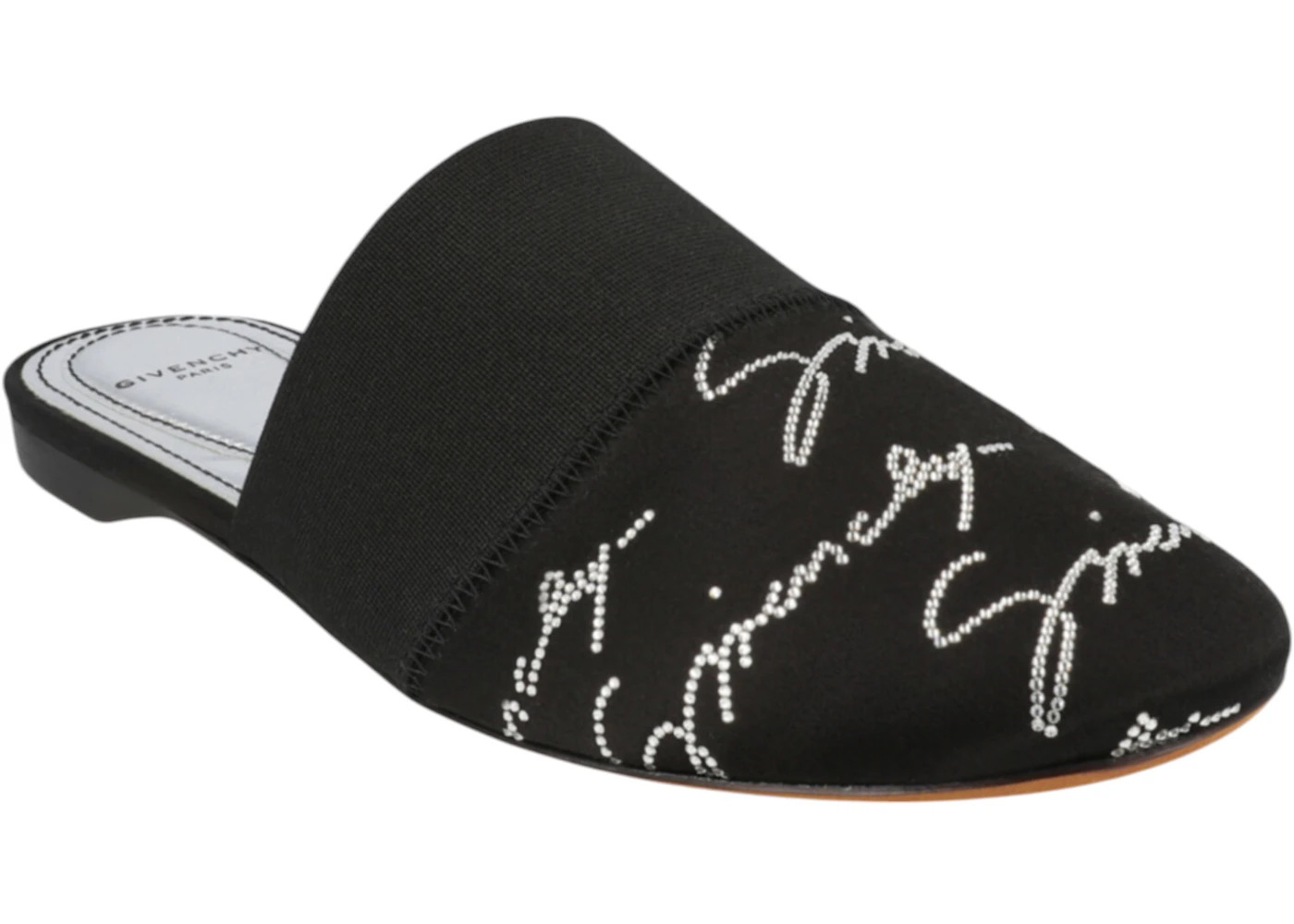 Givenchy Crystal Embellished Bedford Mules Black (Women's) - 2