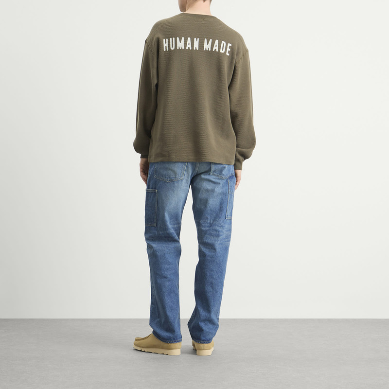 Human Made Human Made Henley Neck Small Heart Shirt outlook