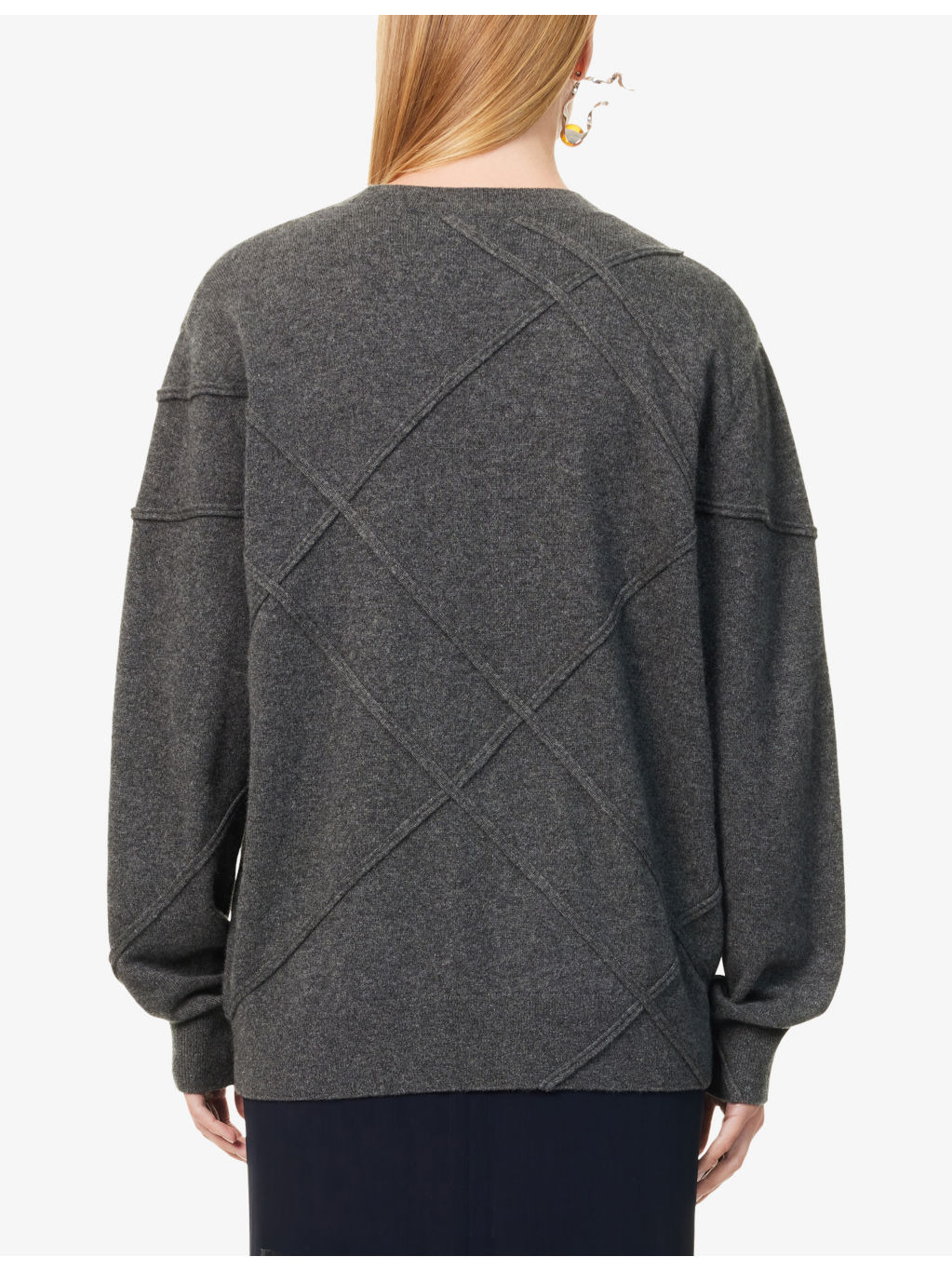 Timona Textured-Stitch Cashmere Jumper - 4