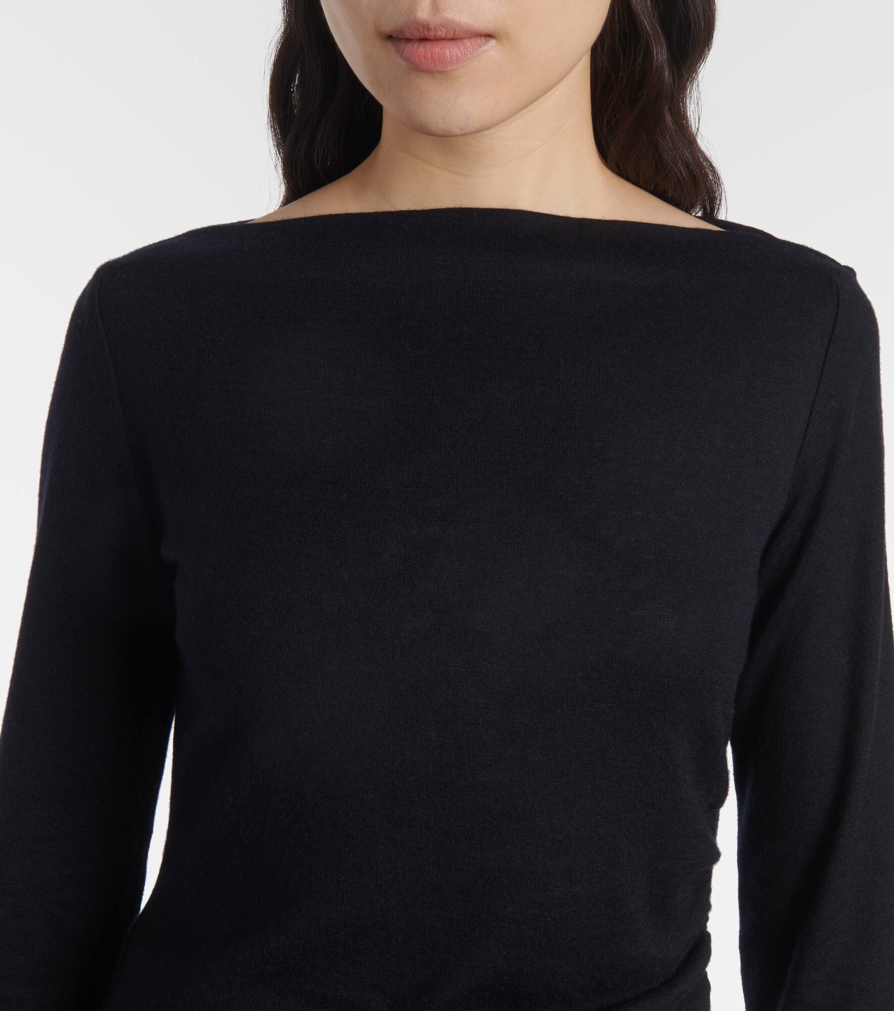 Novella cashmere and wool-blend sweater - 4