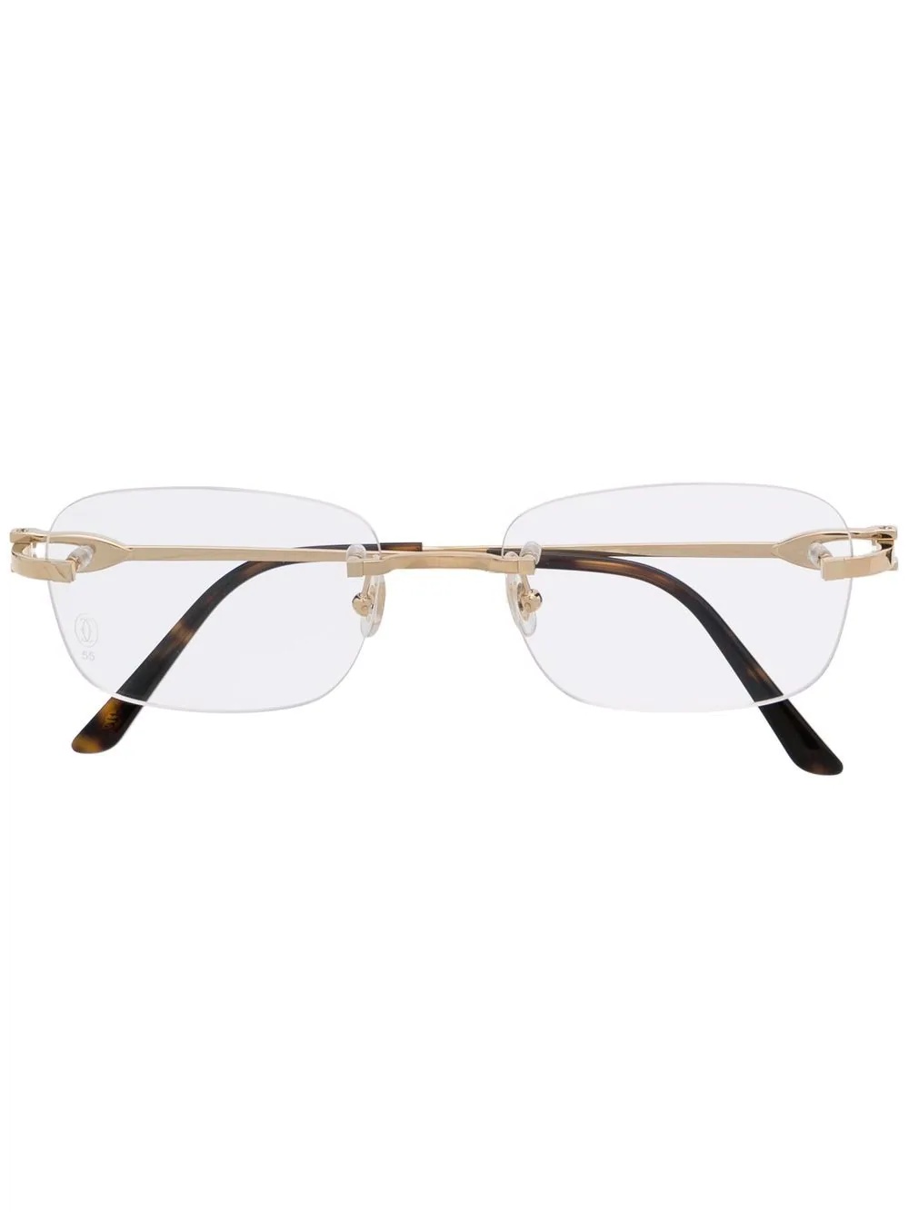 rectangle-frame glasses - 1