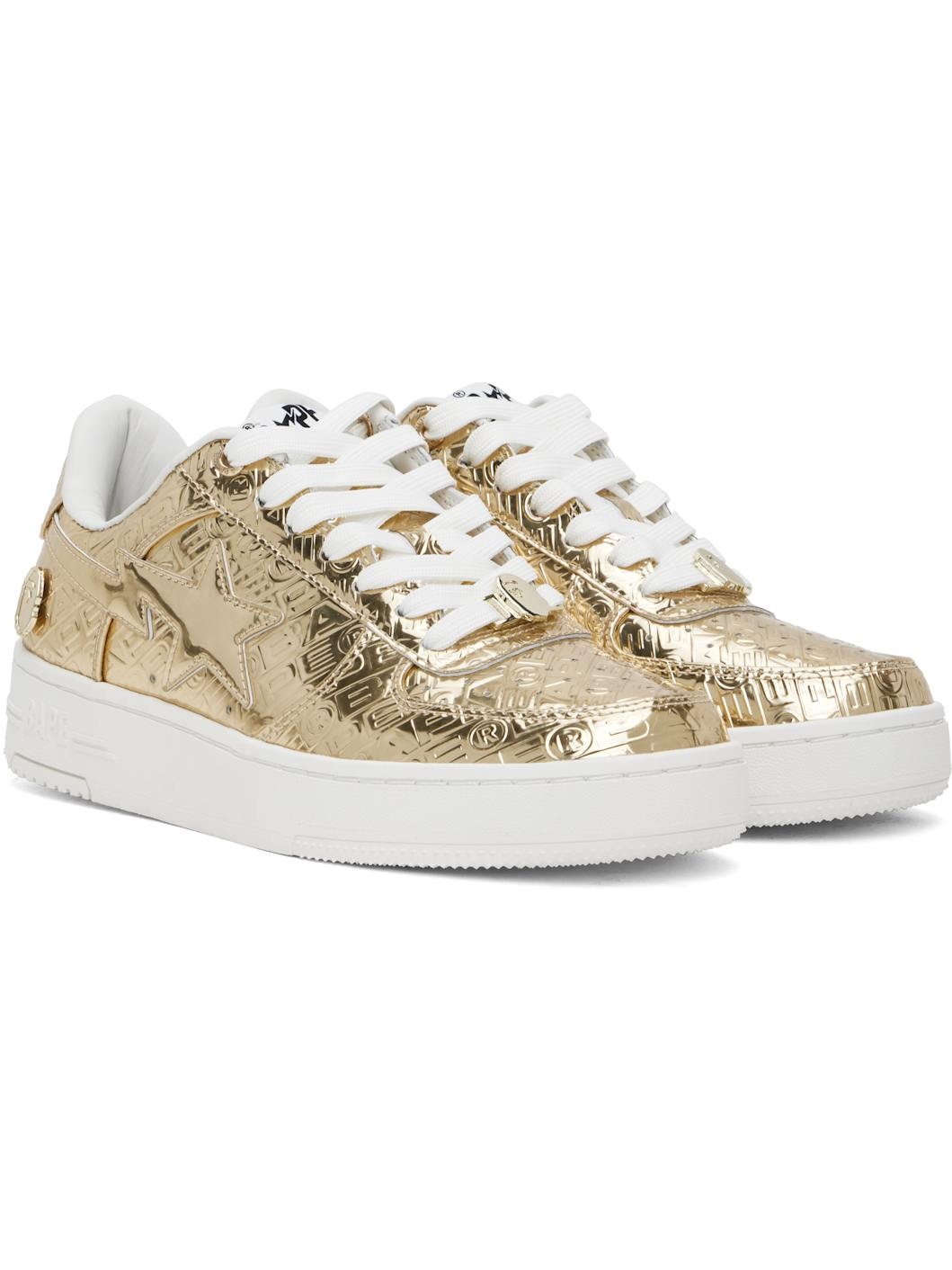 Gold  STA #5 Sneakers - 4