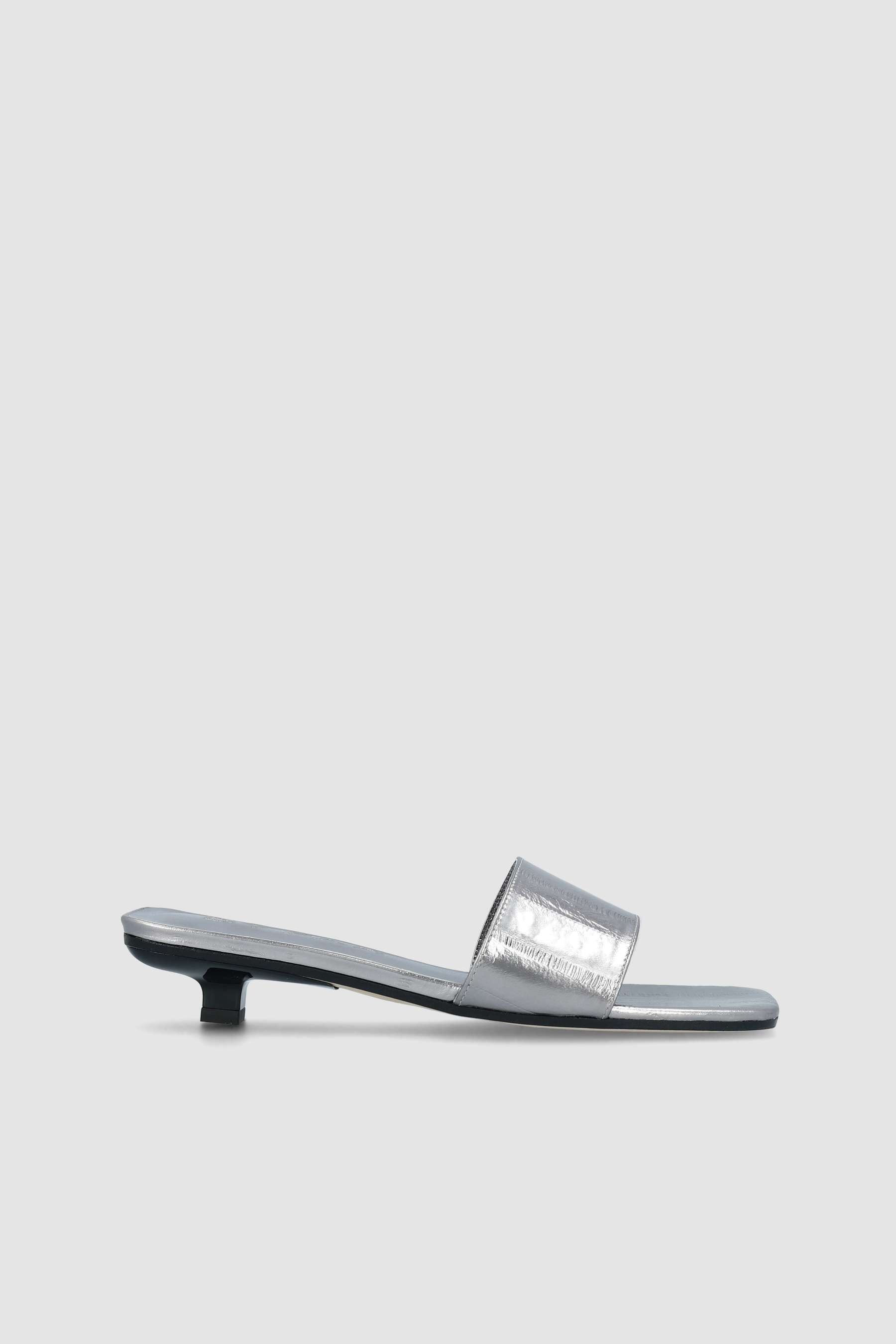 CENI INOX EEL EMBOSSED METALLIC LEATHER SLIP-ON - 1