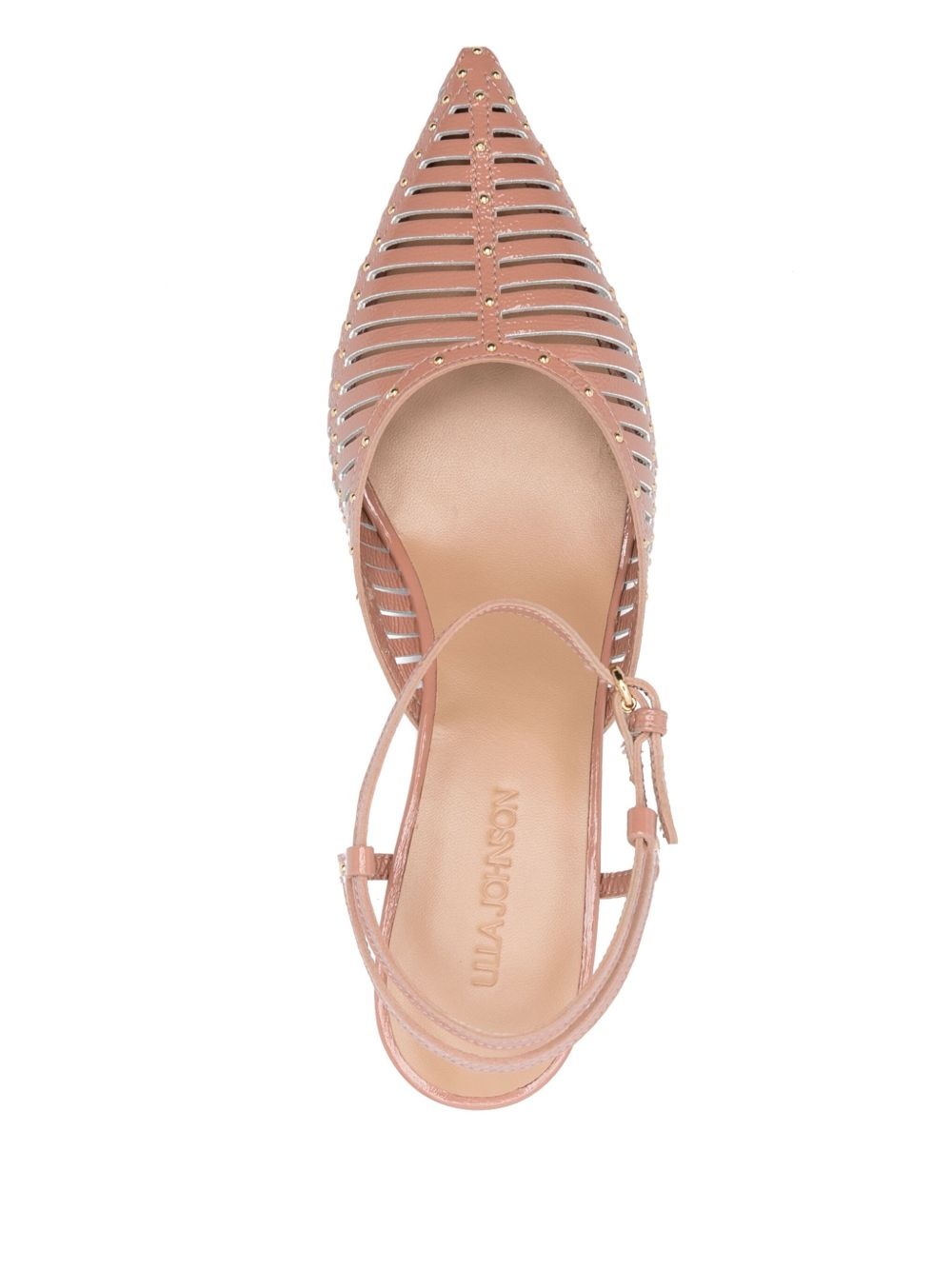70mm patent-leather pumps - 4