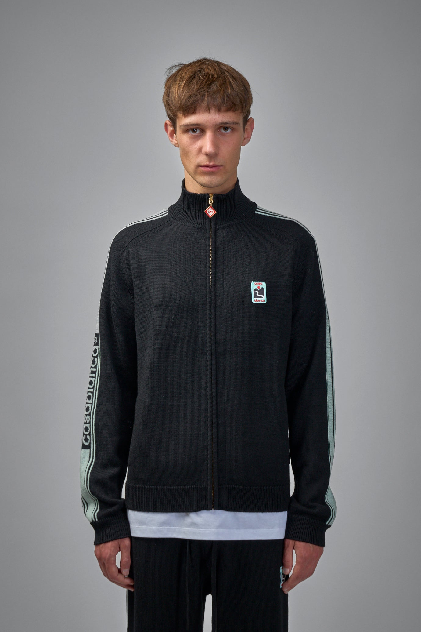 Merino Knit Track Jacket - 1