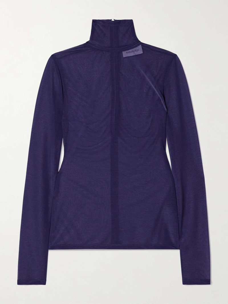 Isse stretch-jersey turtleneck top 1