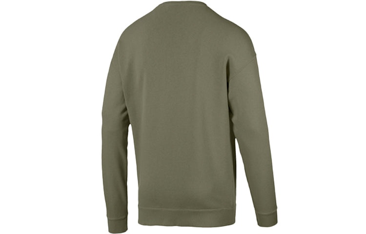 PUMA Alphabet Round Neck Pullover Green 596848-46 - 2