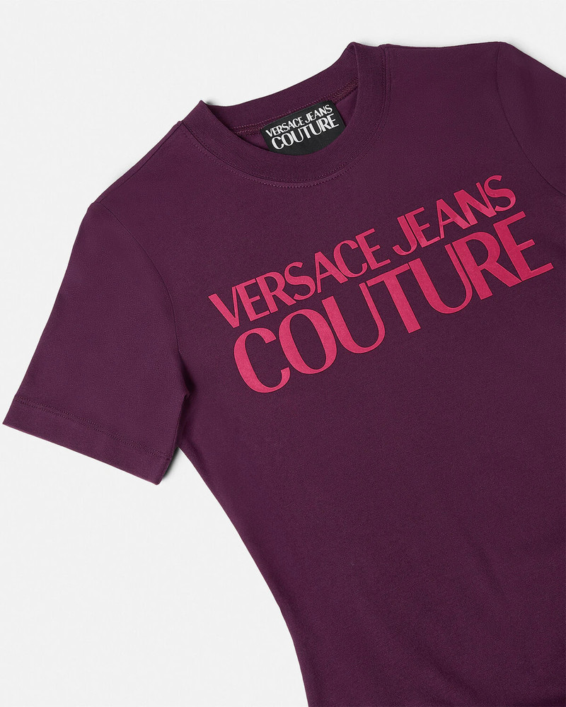VERSACE JEANS COUTURE Institutional Logo T-Shirt Dress outlook