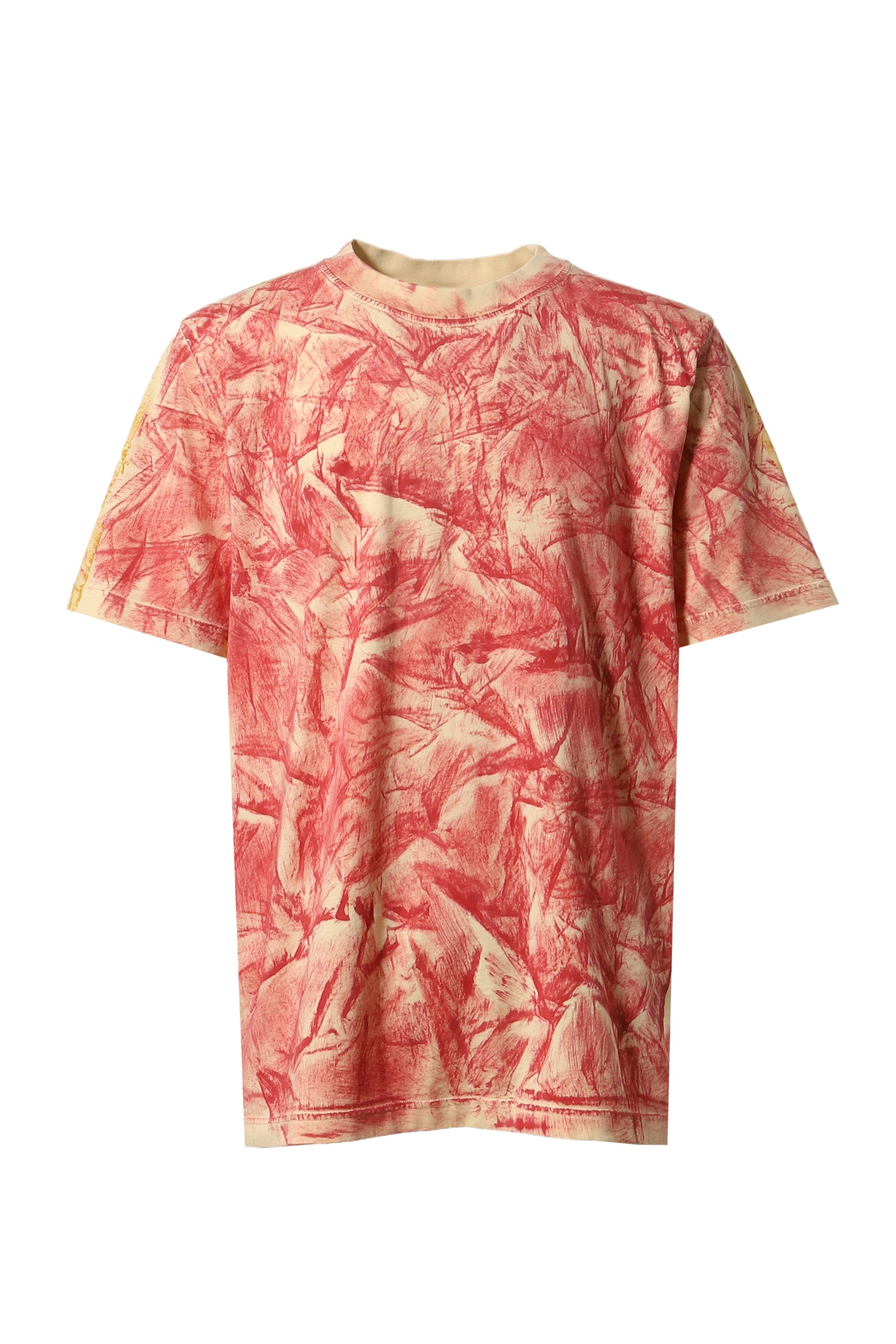 SUNBLEACHED HAND PAINTED T- SHIRT / DYE2 - 1