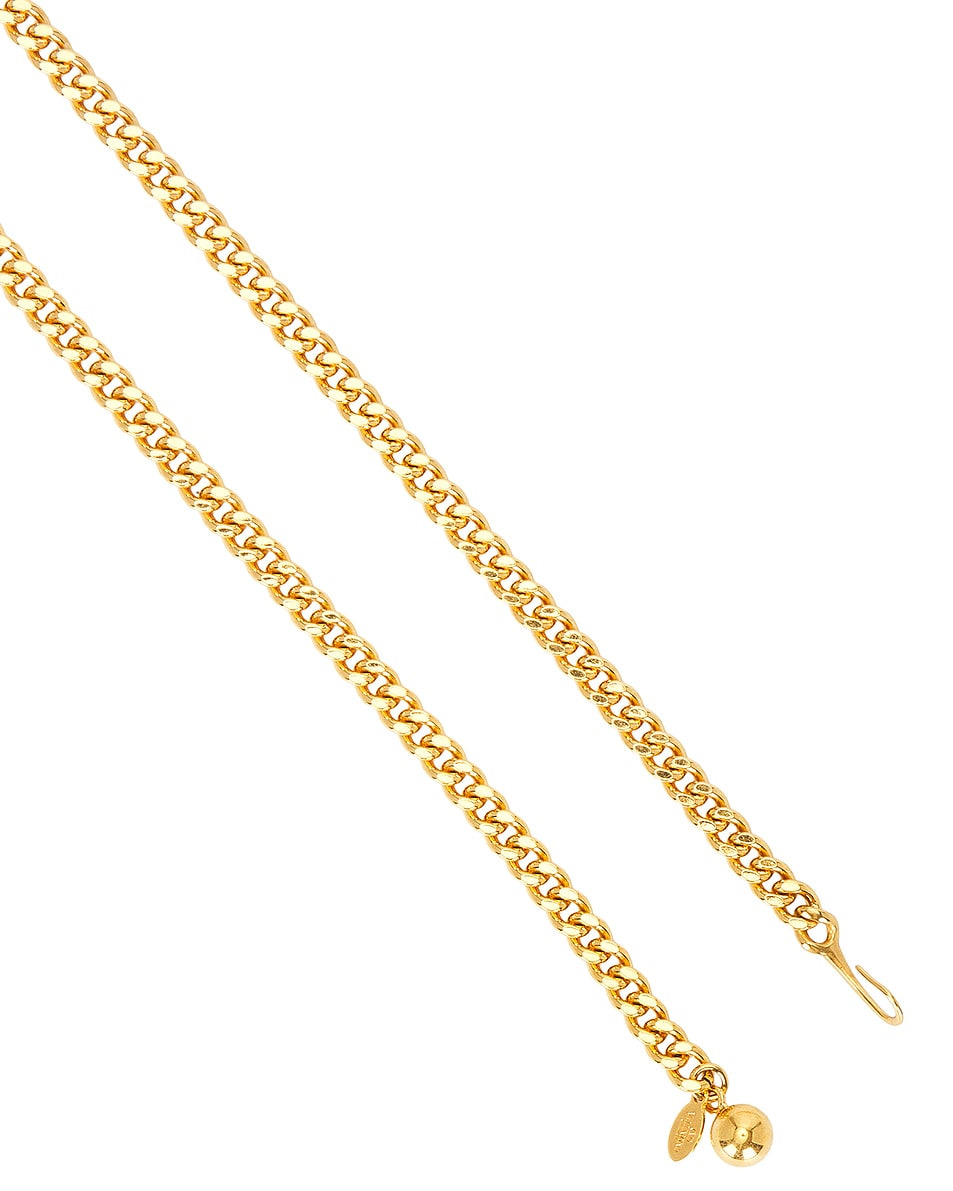 V Logo Signature Chain Belt - 2