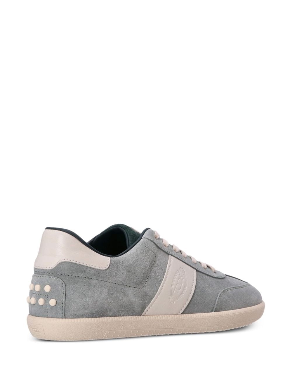 panelled low-top sneakers - 4