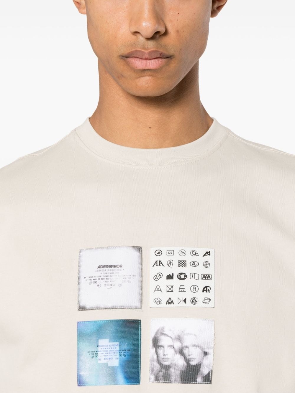 O*A様 ADER ERROR mati t-shirt グレー ADER ERROR mati t-shirt グレー