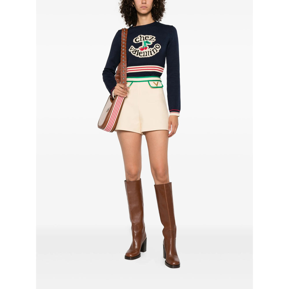 Valentino Blue Knitwear - Jumpers Women - 5